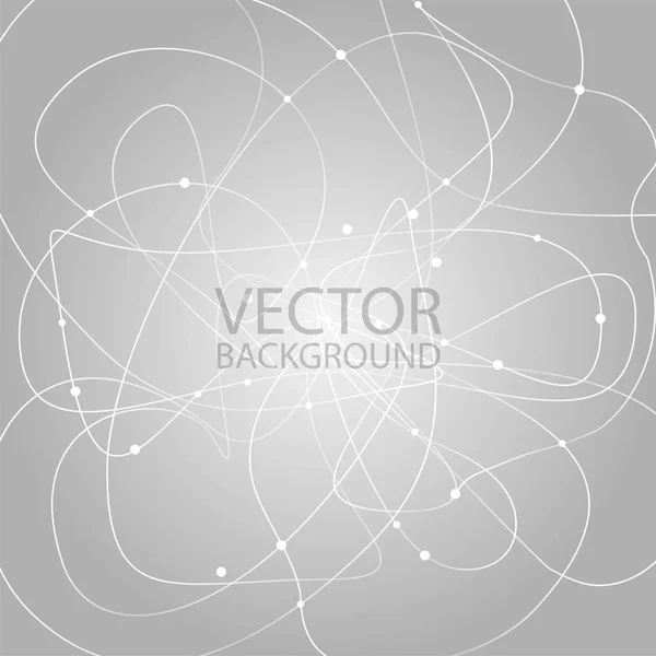 Творческий Абстрактный Геометрический Фон Глянцевыми Кругами Вектор — стоковый вектор