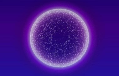 Parlayan parçacıklar sıvı dinamik akışına parlayan kabarcık çerçeve. Modaya uygun sıvı kapak tasarımı. Eps10 vektör çizim. vektör