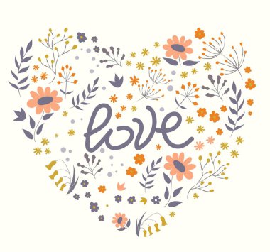 Valentine s gün el çizilmiş tipografi. Fırça yazı, alıntı Happy Valentine 's Day. Tatil tebrik kartı, poster, afiş, logo, satış veya indirim tasarımı için. Aşk ve kalp günü, 14 Şubat. Vektör