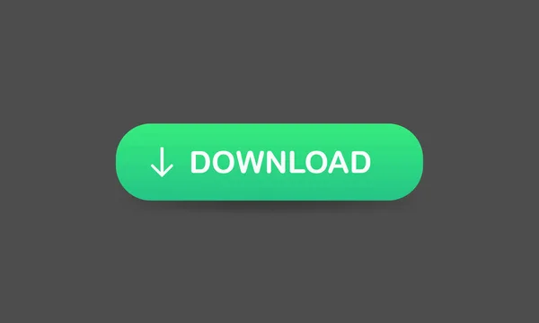 Télécharger bouton web dans le style dégradé vert. EPS vectoriel 10 — Image vectorielle