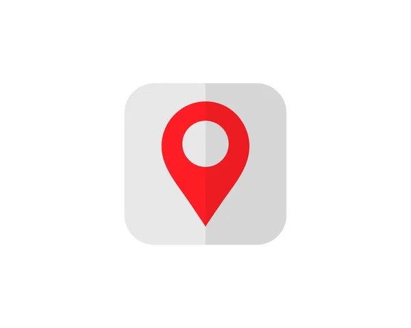 Mapa Pin Marker botão. Símbolo de localização. Vetor EPS 10 —  Vetores de Stock