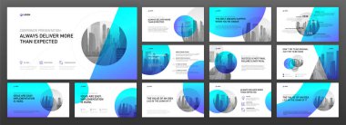 İş sunu şablonları kümesi