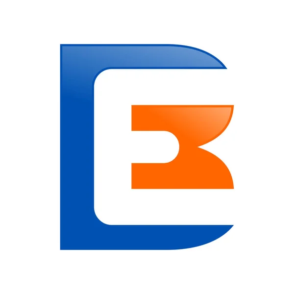 Initials Lettermark Vector Symbol Graphic Logo Design Template — Stock Vector