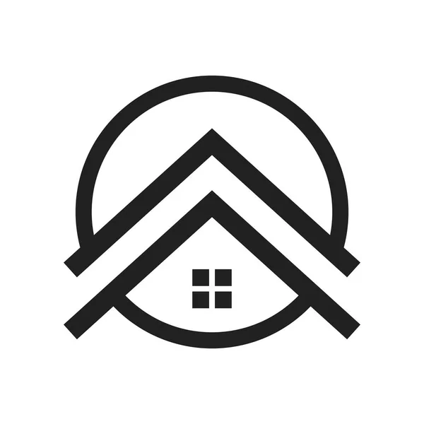 Logo Graphique Symbole Vectoriel Logement Haut Gamme — Image vectorielle