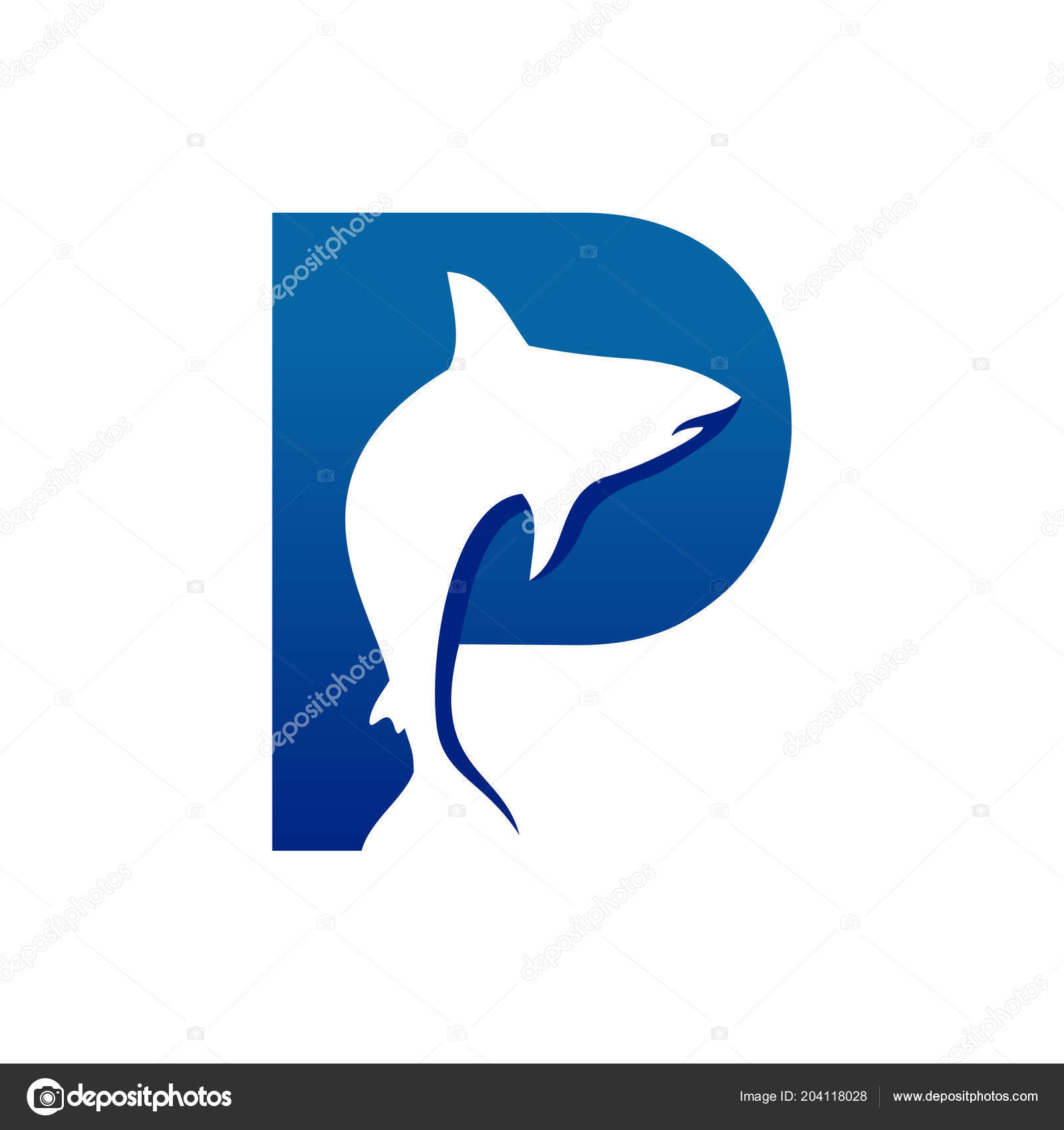 Creative Fish Logo Vector