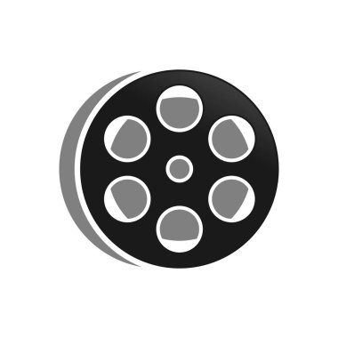 Film Rulo Vektör İllüstrasyon Tasarımı