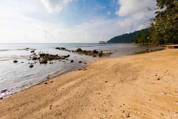 Paysage Sur Île Tropicale Tioman Malaisie Beau Paysage Marin Asie — Photo