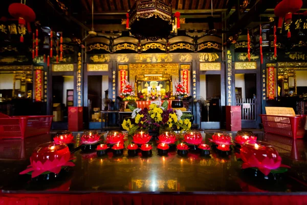 Çin Tapınağı Cheng Hoon Teng Bukiet Çin Malacca Malezya şehirde güzel mimarisi. Sakral binada güzel Güney Doğu Asya.