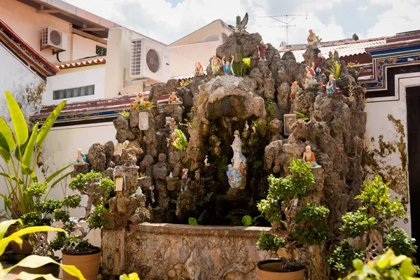 Vacker Arkitektur Kinesiska Templet Cheng Hoon Teng Bukiet Kina Malacca — Stockfoto