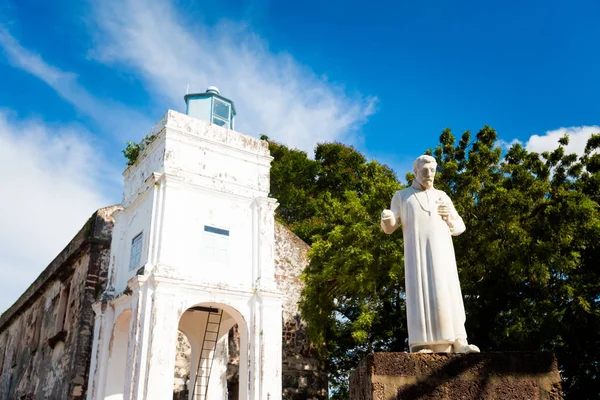 Wunderschöne Christlich Koloniale Paulskirche Malakka Stadt Malaysia Wunderschöne Sakrale Architektur — Stockfoto