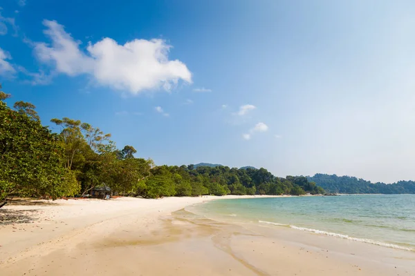 マレーシアのパンコール島 Teluk ニパウイルス コーラル ビーチ 東南アジアで取られる海と美しい風景 — ストック写真