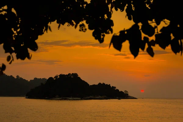 Teluk Nipah Coral Beach Pangkor Island Malaysia Beautiful Landscape Sea — Stock Photo, Image