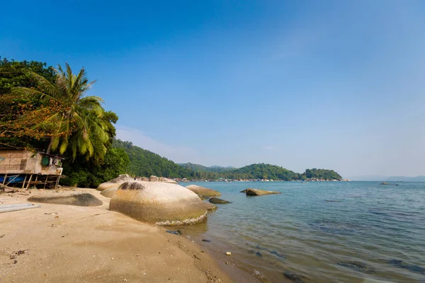 Pangkor Island Krajobraz Malezji Ładnym Przystani Podjętych Azji Południowo Wschodniej — Zdjęcie stockowe