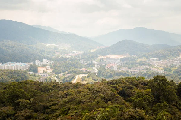 Wunderschöne Landschaft Aufgenommen Beim Trekking Auf Gunung Jasdar Den Cameron — Stockfoto