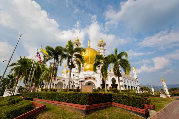 Prachtige Architectuur Van Ubudiah Moskee Kuala Kangsar Stad Maleisië Sacrale — Stockfoto