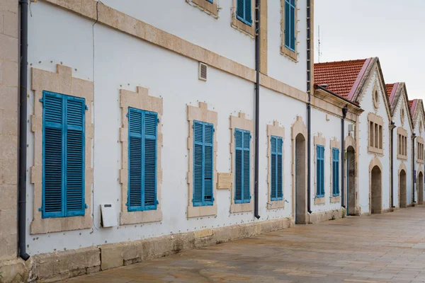 Schöne Architektur Der Larnaka Stadtbild Auf Zypern Aufgenommen — Stockfoto