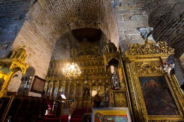 Güzel mimari, Kilisesi, Saint Lazarus Larnaka. Kıbrıs Adası'nda alınan cityscape.