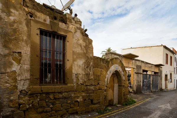 Prachtige Oude Architectuur Van Turkse Nicosia Stadsgezicht Genomen Cyprus Eiland — Stockfoto