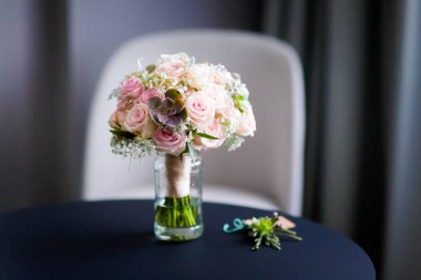 Güzel düğün buket detay