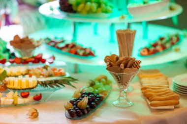 Güzel düğün Resepsiyon tatlı açık büfe
