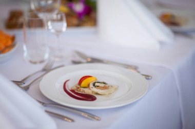 Güzel düğün Resepsiyon Masa dekorasyonu