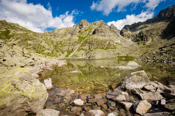 Sentiero per le montagne Rysy Tatra — Foto Stock