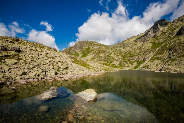 Caminho para as montanhas Rysy Tatra — Fotografia de Stock