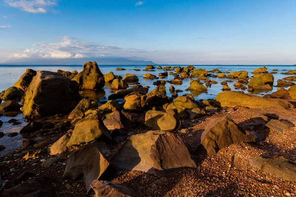 Verão Paisagem Marinha Ilha Tropical Phu Quoc Área Bai Thom — Fotografia de Stock