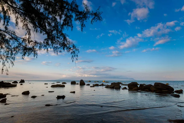 Verão Paisagem Marinha Ilha Tropical Phu Quoc Área Bai Thom — Fotografia de Stock