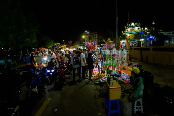 Phu Quoc Vietnam January 2020 Night Market Dinh Cau Phu — 스톡 사진