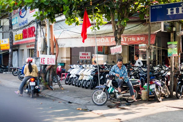 Кан Тхо Вьетнам Февраль 2020 Года Красочный Утренний Рынок — стоковое фото