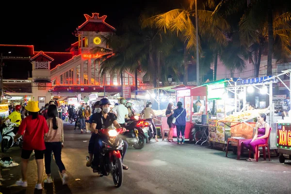 Can Tho Vietnam February 2020 Colorful Night Market Tay — 스톡 사진