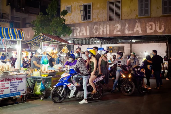 Can Tho Vietnam February 2020 Colorful Night Market Tay — 스톡 사진