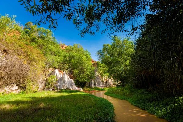 Fairy Springs Suoi Tien Mui Région Phan Tiet Vietnam Paysage — Photo