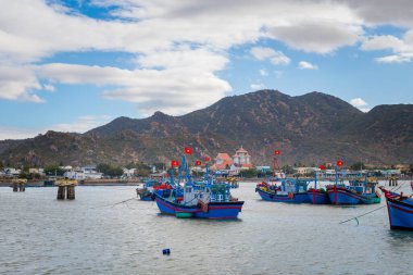 Vietnam 'daki Phan Rang Limanı 