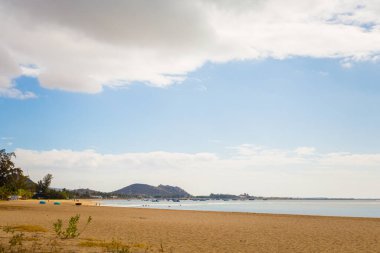 Phan Rang 'ın kırsal arazisi Phan Tiet' in kuzeyinde güneşli bir günde