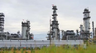 Elektrik santrali çalışıyor.