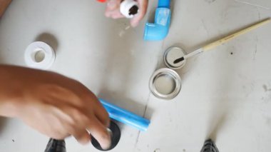 Su borusu yap.