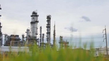 Elektrik santrali çalışıyor.