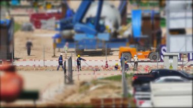 Elektrik santrali çalışıyor.