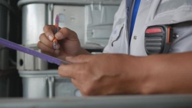 Elektrik santrali çalışıyor.