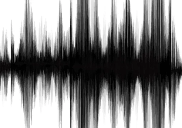 Ultravibrierende Erdbebenwelle Audio Und Diagrammkonzept Design Für Bildung Und Wissenschaft — Stockvektor