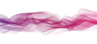 Modern Ses Dalgası Arkaplanı, teknoloji ve deprem dalga diyagramı, müzik stüdyosu ve bilim için tasarım, Vector Illustration.