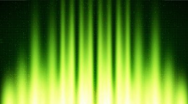 Devre Mikroçip Teknolojisi Arkaplanındaki Yeşil Spotlight, Yüksek Teknolojik Dijital ve Virüs Kavramı Tasarımı, Vektör İllüstrasyonu.