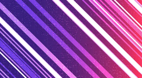 Violet Technology Line Hintergrund Digital Und Lichtkonzept Vektorillustration — Stockvektor