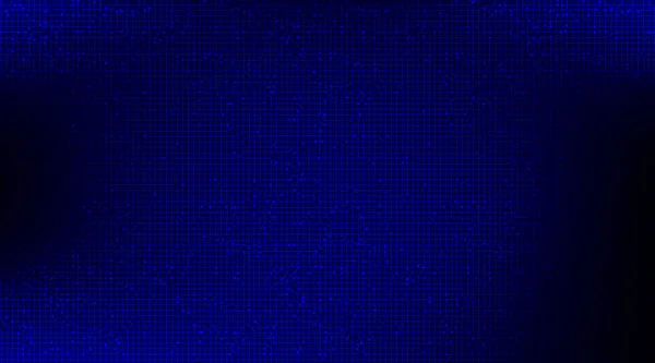 Tecnología Microchip Circuito Azul Oscuro Sobre Fondo Futuro Diseño Conceptos — Vector de stock