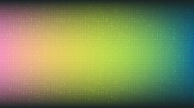 Renkli Devre Mikroçip Teknolojisi Geleceğin Arkaplanı, Yüksek Teknoloji Dijital ve Hız Kavramı Tasarımı, Yazılı Metin İçin Boş Alan, Vektör İllüstrasyonu.