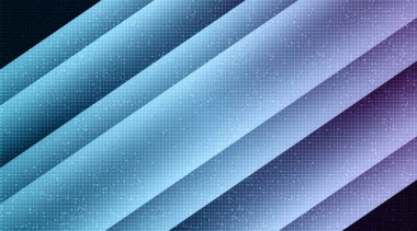 Teknoloji Arkaplanındaki Soyut Devre Mikroçipi, Yüksek Teknoloji ve Güvenlik Konsepti Tasarımı, Yazı için Boş Alan, Vektör illüstrasyonu.