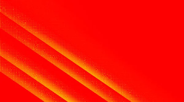 技術の背景にある赤とオレンジの回路マイクロチップ ハイテクデジタルと接続の概念設計 無料のスペースを入れてテキストのための ベクトル図 — ストックベクタ