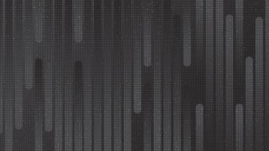 Gri Teknoloji Arkaplanı, Yüksek Teknoloji ve Güvenlik Konsepti Tasarımı Üzerine Fütürist Hız Hattı Mikroçipi, Yazılı metin için Boş Alan, Vektör illüstrasyonu.